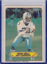 1983 Topps Sticker Inserts #17 Tony Hill