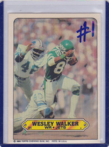 1983 Topps Sticker Inserts #31 Wesley Walker
