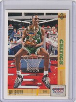 1991 Upper Deck Base Set #37 Dee Brown