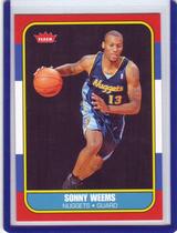 2008 Fleer 1986-87 Rookies #86R190 Sonny Weems