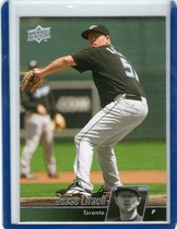 2010 Upper Deck Base Set #525 Jesse Litsch