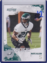 2010 Score Base Set #375 Nate Allen