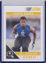 2011 Score Base Set #323 Curtis Brown