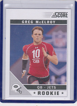 2011 Score Base Set #338 Greg Mcelroy
