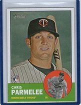2012 Topps Heritage #40 Chris Parmelee