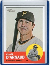 2012 Topps Heritage #323 Chase Darnaud