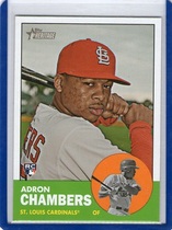 2012 Topps Heritage #458 Adron Chambers