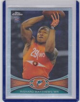 2012 Topps Chrome Refractors #204 Rishard Matthews