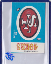 1987 Fleer Team Action Stickers #44L San Francisco 49ers