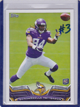 2013 Topps Base Set #386 Cordarrelle Patterson