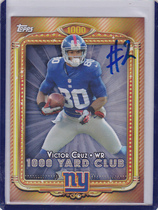 2013 Topps 1000 Yard Club #28 Victor Cruz