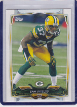 2014 Topps Base Set #317 Sam Shields