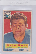 1956 Topps Base Set #29 Kyle Rote