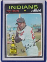 1971 Topps Base Set #107 Roy Foster