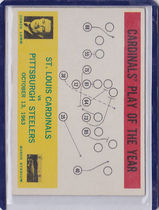 1964 Philadelphia Base Set #182 Cardinals' POY