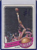 1979 Topps Base Set #79 Ron Brewer