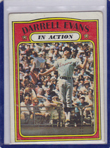 1972 Topps Base Set #172 Darrell Evans