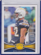 2012 Topps Base Set #8 Eric Weddle