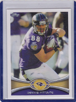 2012 Topps Base Set #45 Dennis Pitta