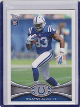 2012 Topps Base Set #58 Dwayne Allen