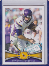 2012 Topps Base Set #167 Christian Ponder