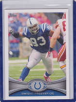 2012 Topps Base Set #353 Dwight Freeney