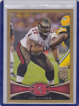 2012 Topps Gold #424 Carl Nicks