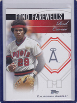 2014 Topps Update Fond Farewells #FF-RC Rod Carew California