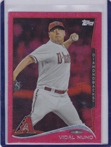 2014 Topps Update Red Hot Foil #US-95 Vidal Nuno