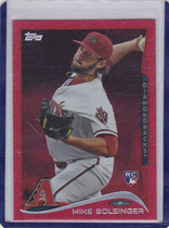 2014 Topps Update Red Hot Foil #US-287 Mike Bolsinger