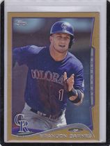 2014 Topps Update Gold #US-286 Brandon Barnes