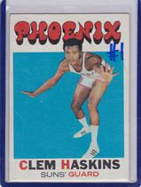 1971 Topps Base Set #96 Clem Haskins