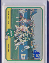 1981 Fleer Team Action #38 Jets