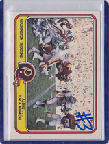 1981 Fleer Team Action #55 Redskins