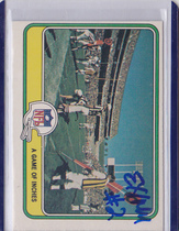 1981 Fleer Team Action #83 A Game of Inches