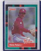 1988 Donruss Rookies #22 Steve Peters