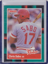 1988 Donruss Rookies #30 Chris Sabo