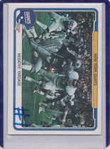 1982 Fleer Team Action #36 Giants Team