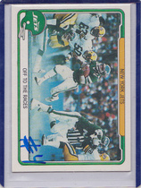 1982 Fleer Team Action #37 Jets