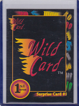 1991 Wild Card Base Set #5 Surprise Card 1