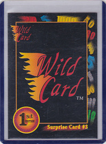 1991 Wild Card Base Set #47 Surprise Card 3