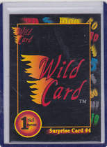 1991 Wild Card Base Set #98 Surprise Card 4