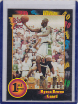 1991 Wild Card Base Set #104 Myron Brown