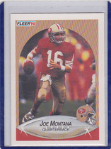 1990 Fleer Base Set #10 Joe Montana