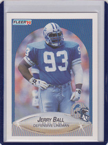 1990 Fleer Base Set #276 Jerry Ball