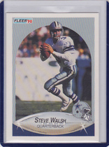1990 Fleer Base Set #396 Steve Walsh