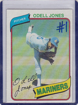 1980 Topps Base Set #342 Odell Jones