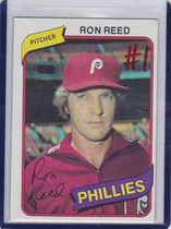 1980 Topps Base Set #609 Ron Reed