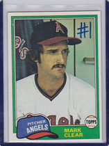 1981 Topps Base Set #12 Mark Clear