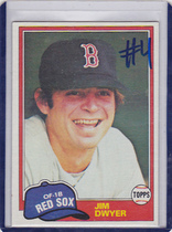 1981 Topps Base Set #184 Jim Dwyer